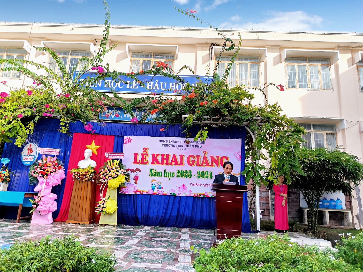 Trường THCS Trần Phú tổ chức Lễ khai giảng năm học 2023 - 2024